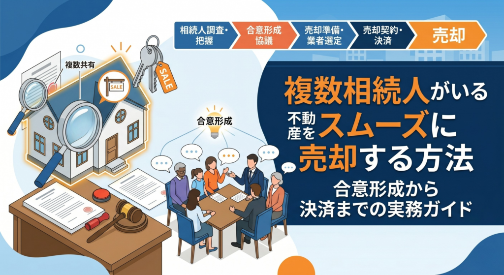 相続登記未了の不動産を売却する方法｜弁護士・司法書士が知っておきたい手順と注意点